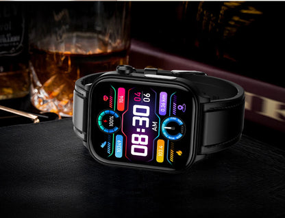 2025 New For XIAOMI ECG+PPG Blood Fat Uric Acid Health Smartwatch Men Women Heart Rate Blood Pressure Bluetooth Call Smart Watch