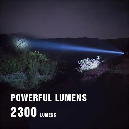 Trustfire T70 18650 2300lm LED Torch Hunting Flashlight Ultra Powerful Rechargeable Light Tactical Camping Lamp for Outdoor